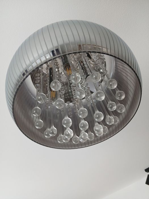 Lampa sufitowa kryształki