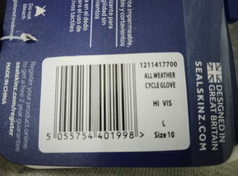 Luvas waterproof