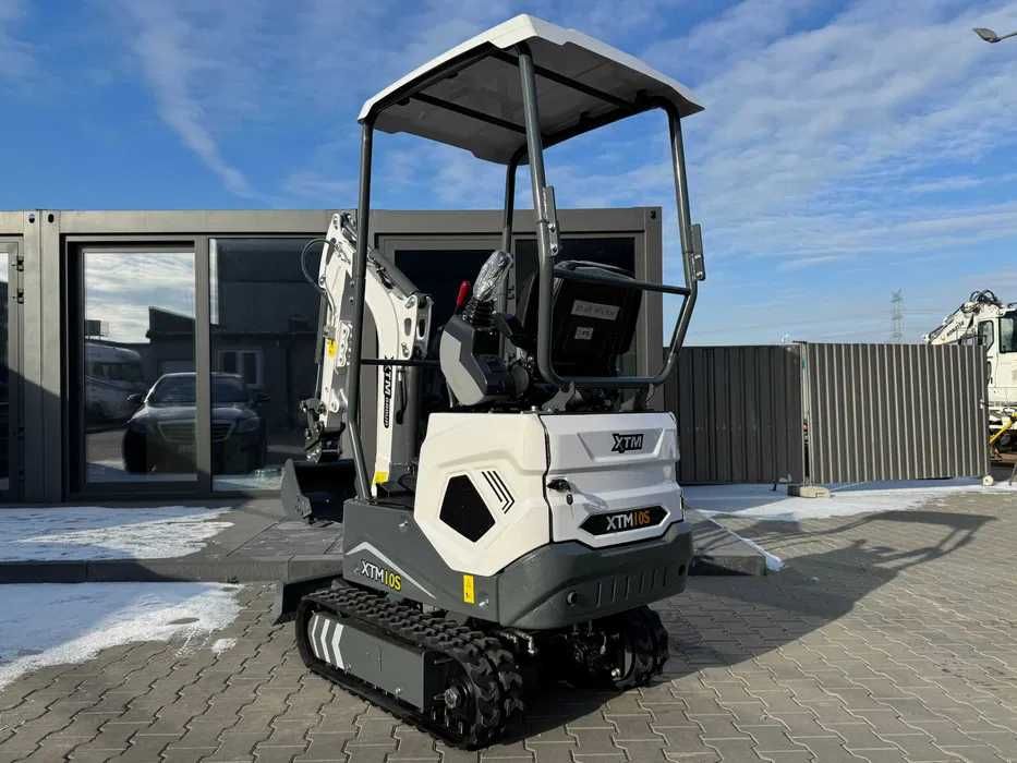 XTM X10s Pro Mini Koparka 1000kg 2025, Leasing, Chłodnica oleju