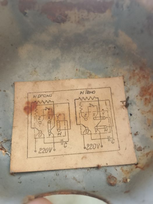 Silnik elektryczny  220V 8A