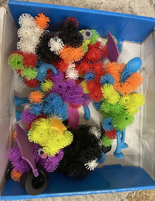 Bunchems 300+ конструктор липучки репʼяхи