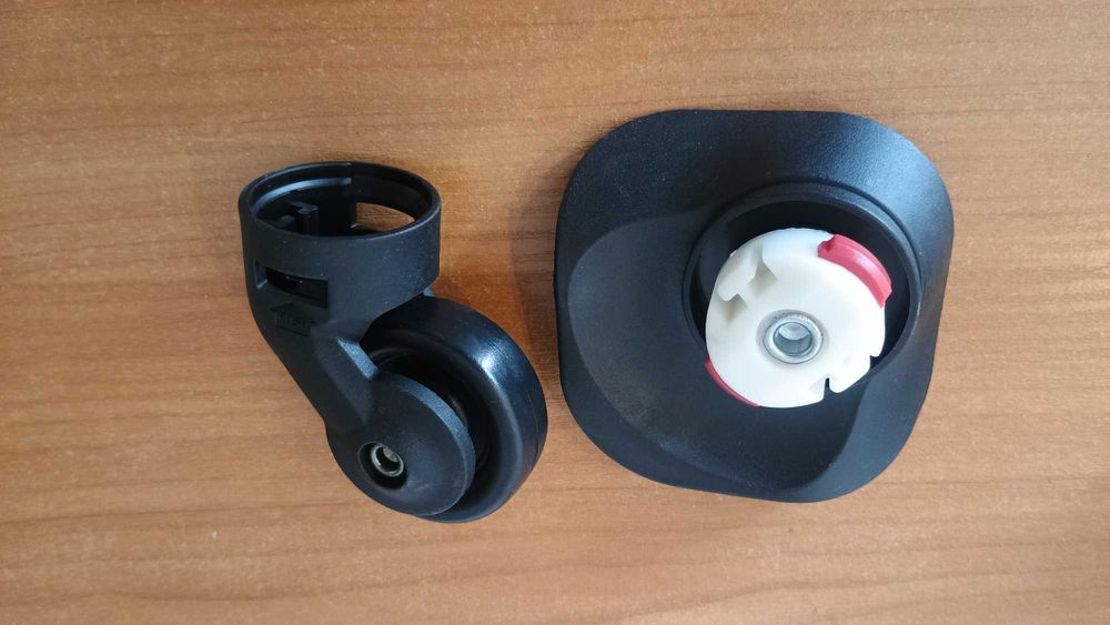 Kółka samonastawne do walizek