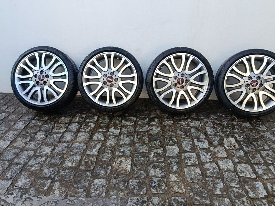 Jantes Mini 18 Vanity spoke 504 com pneus para Mini f55 f56 f57