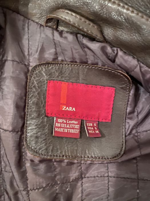 Casaco cabedal Zara - como novo Tamanho S