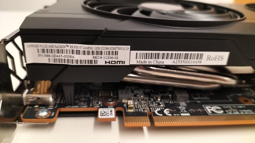 AMD Radeon Sapphire RX 6700 XT