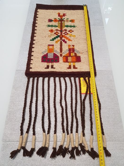 Nowy Gobelin kilim sumak 1993 Cepelia PRL