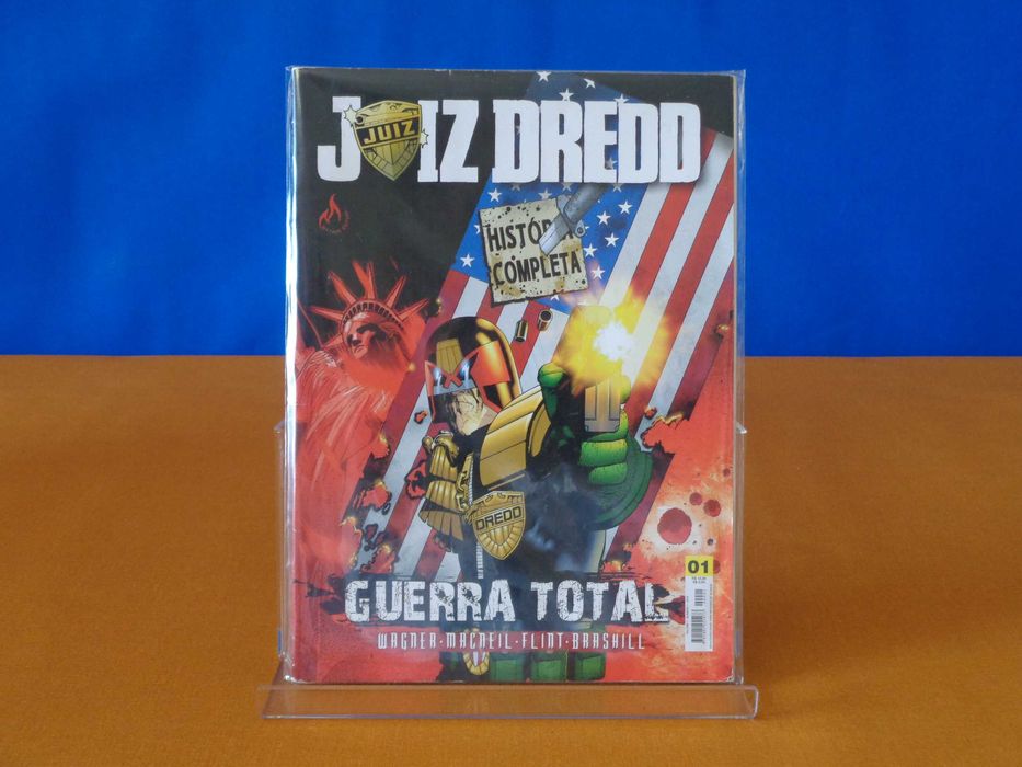 Juiz Dredd Guerra Total. Saga Completa. Mythos 2015. Portes Incluídos.