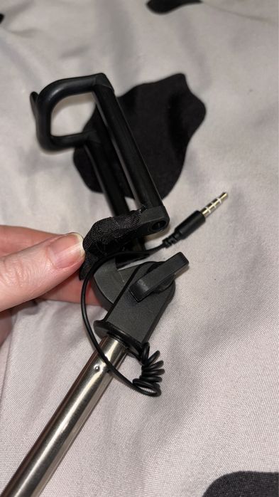 Селфі-палка з кнопкою фото/джек3.5мм