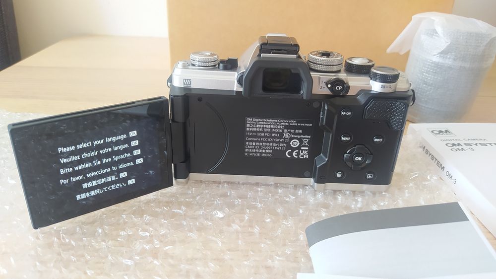 Olympus OM-3 / OM3 + 12-45mm - NOWY, gwarant 2 lata