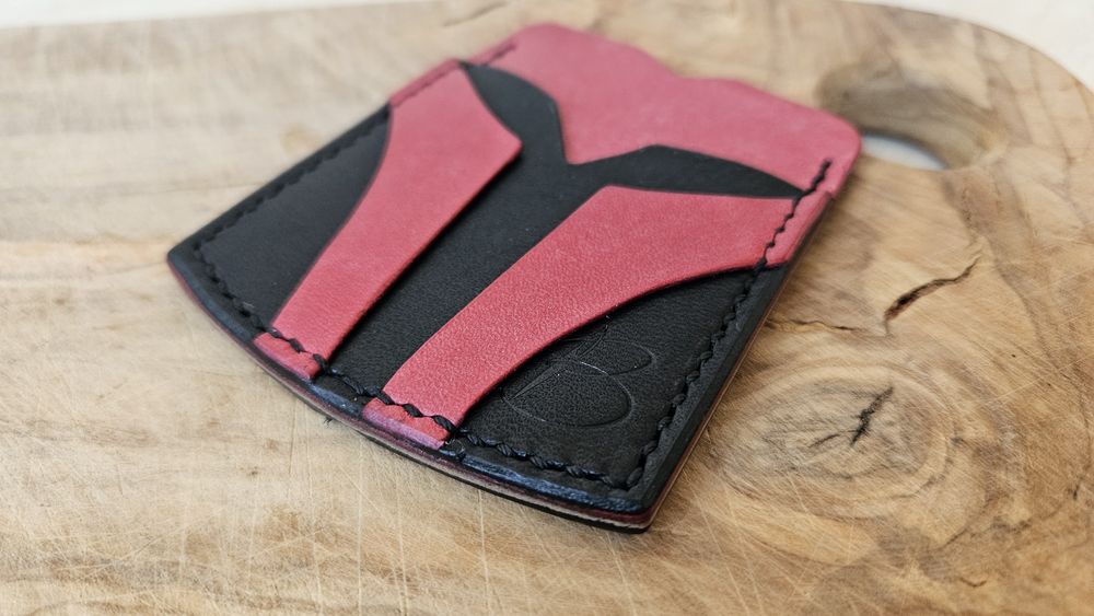 Borubar Skóroszyj - mini portfel dla nerda i fana Mando WYPRZEDAŻ