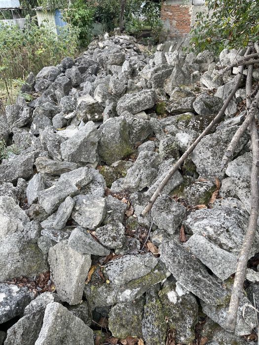 Камінь бутовий 40 кубів