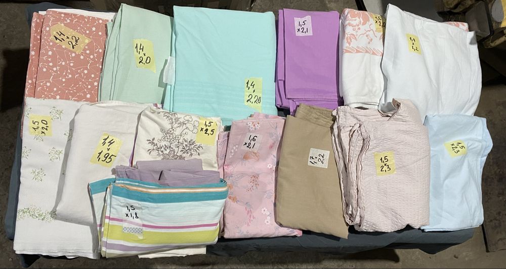 Простыни классические, без резинки