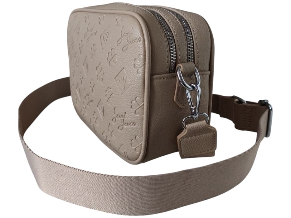 Torebka Damska Listonoszka W Miejskim Stylu Brązowa