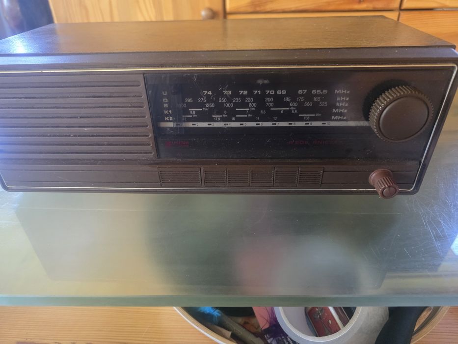 Radio Unitra Diora R-206 Śnieżka PRL  sprawne