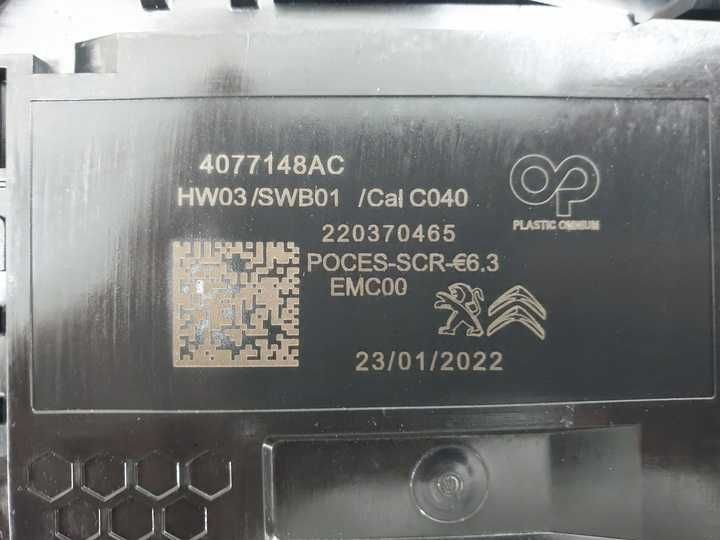 Zbiornik pompa bak mocznik adblue jumpy Proace II Expert III Vivaro C