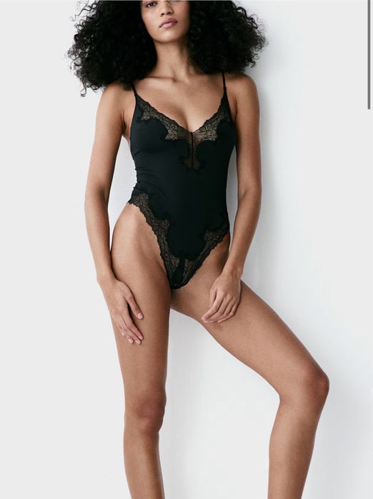 Боді білизняне з мереживом H&M