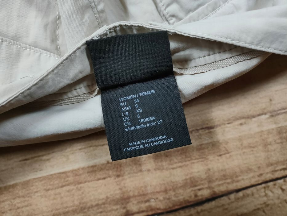 JACK WOLFSKIN UV Shield Spódnico Spodenki Damskie Logowane r. 34