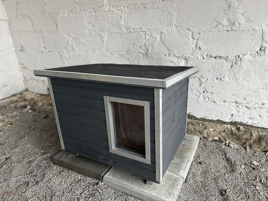 Утеплена будка для собаки/для різних порід