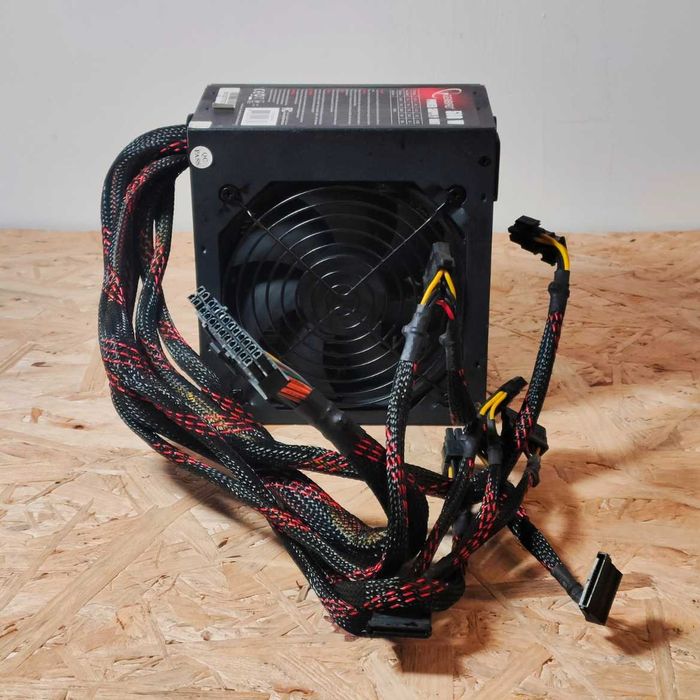 Zasilacz Komputerowy Gembird BlackBoxPower 500W ATX Oplot GPU CPU SATA