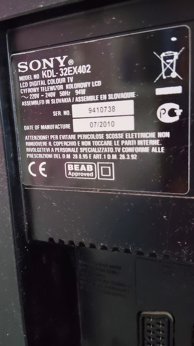 Telewizor Sony Brawia 32 Smart TV