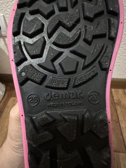 Зимові теплі чоботи на овчині 26-27 Demar