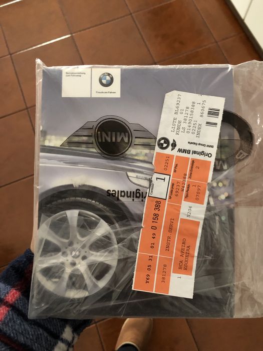 Livro de instrucções BMW E60/E61 Alemão