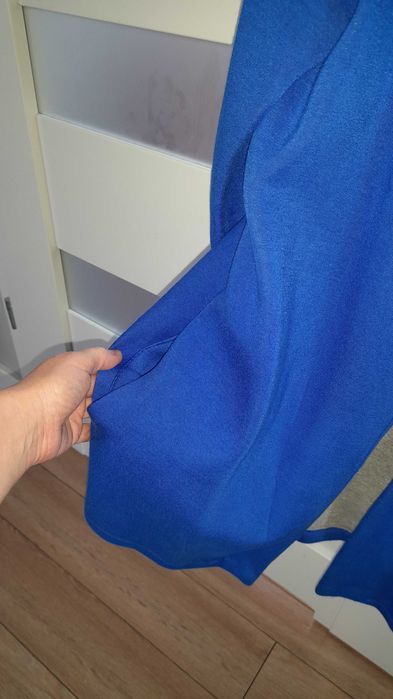 Narzutka damska cienki płaszczyk elegancki wesele komunia chrzciny