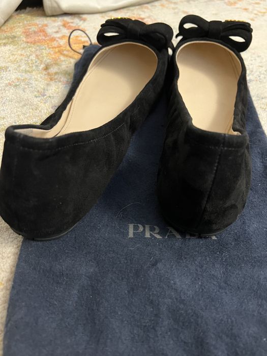 Nowe,Oryginalne baleriny Prada 40
