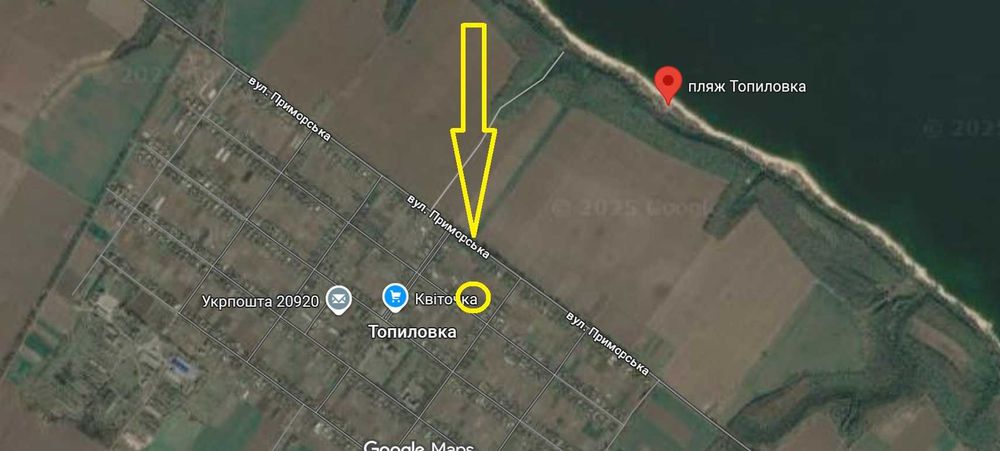 Будинок з газовим та пічним опаленням в Топилівці в гарному ста