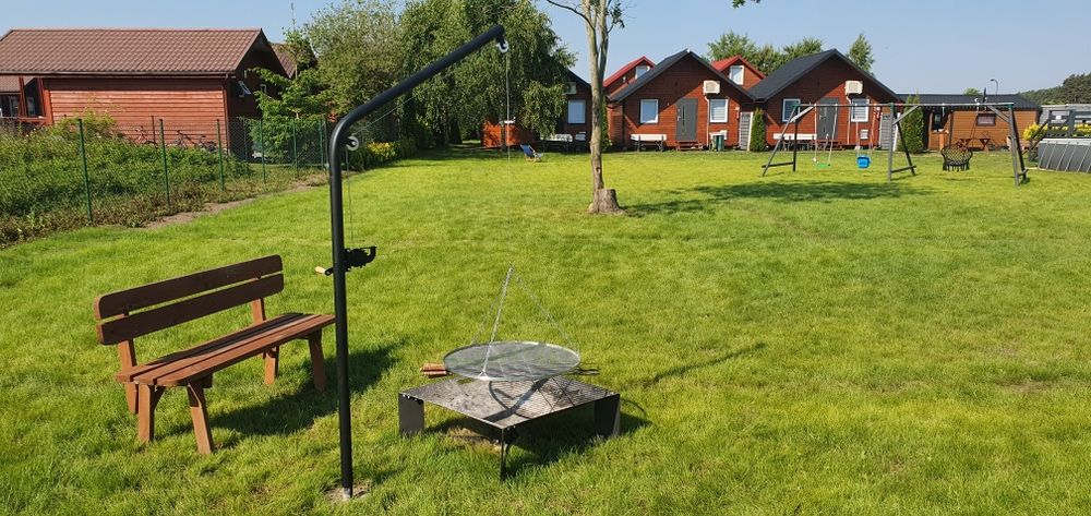 Wakacje nad morzem domki ogrzewane-klimatyzacja Rusinowo k Jarosławca