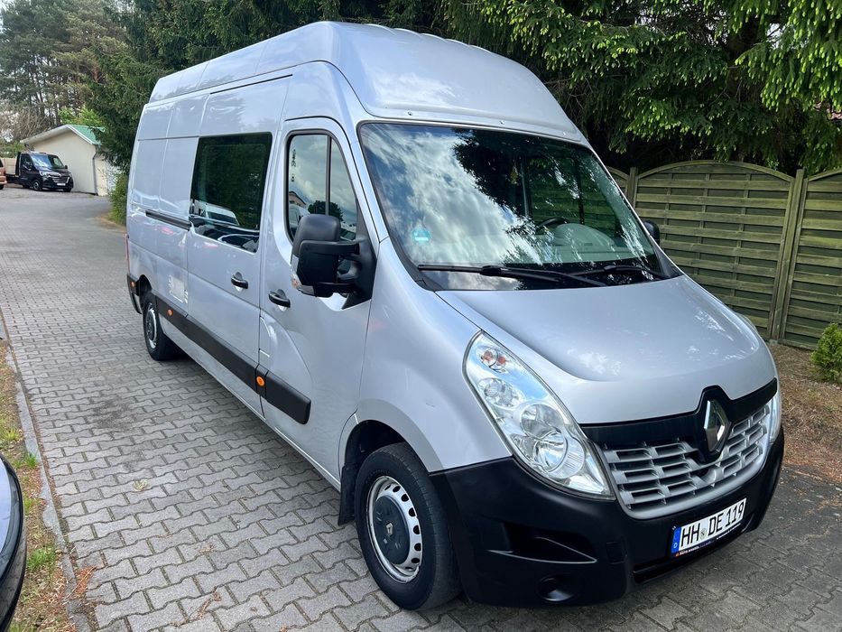 Renault Master Jumbo 2.3 dCi 170KM 2016r Klima Kamera Hak