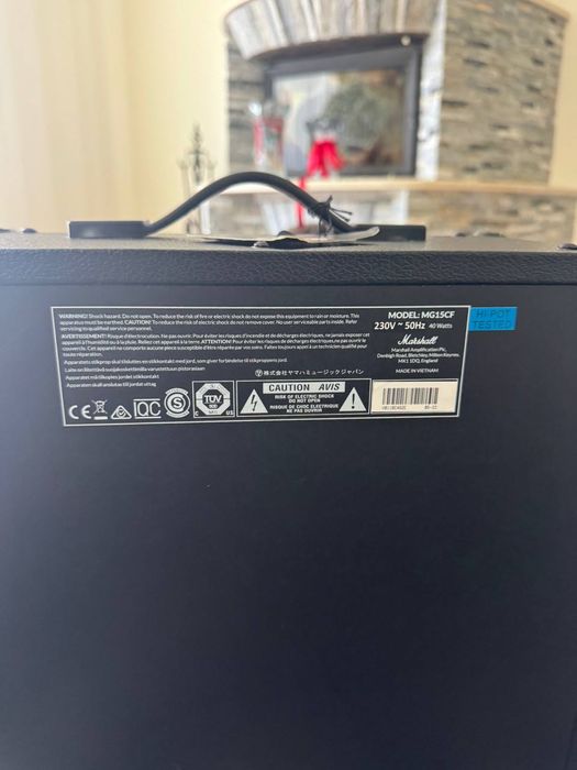 Marshall MG15 комбопідсилювач для електрогітари, комбік