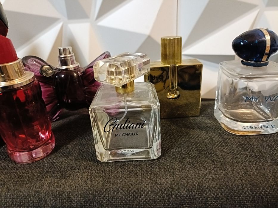 Puste flakony po perfumach