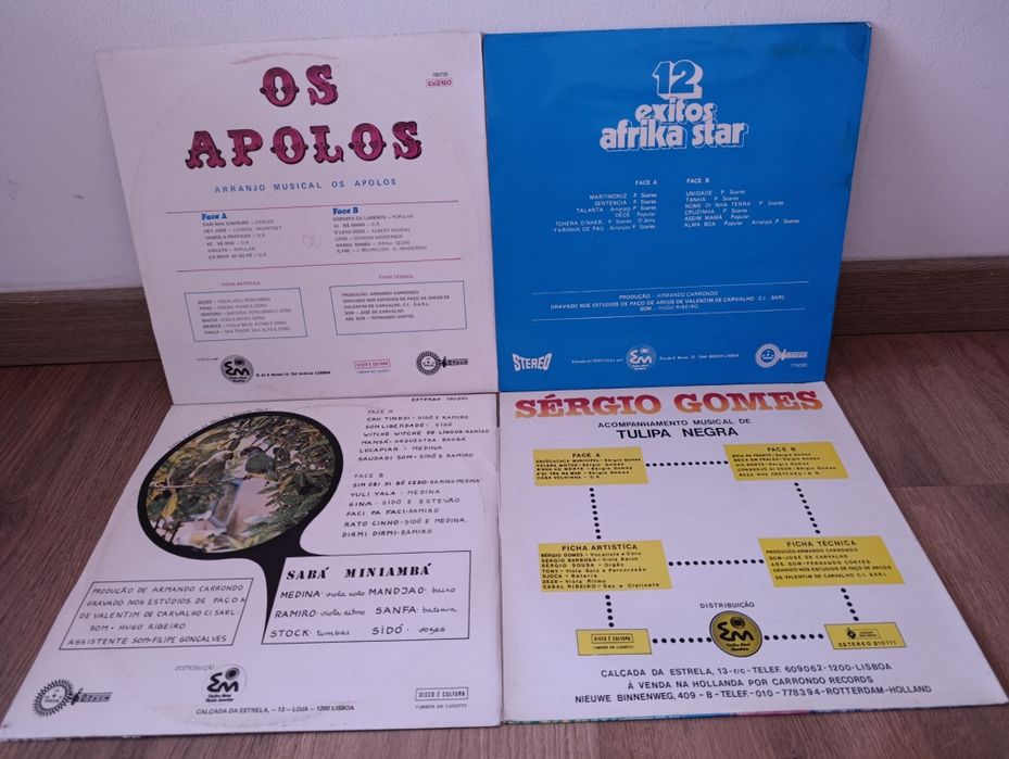 discos africanos para vender
