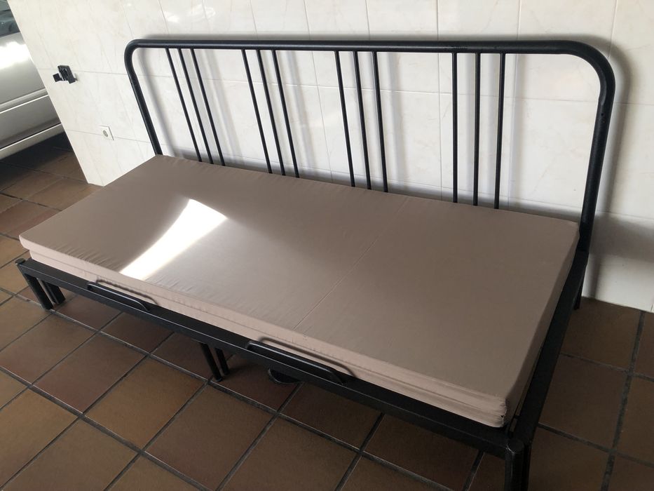 Cama de solteiro / casal Extensivel em ferro