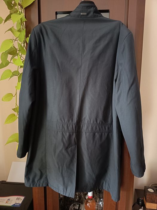 Elegancki płaszczyk płaszcz męski S M jesienny