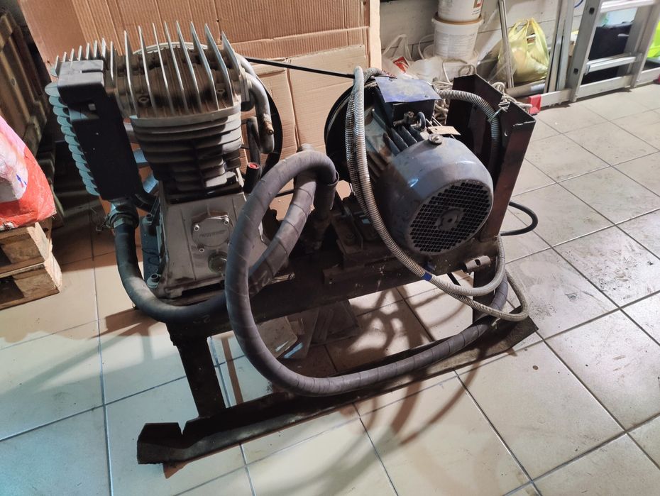 Компресор BALMA NS 39S+мотор 5kw+площадка ресівер