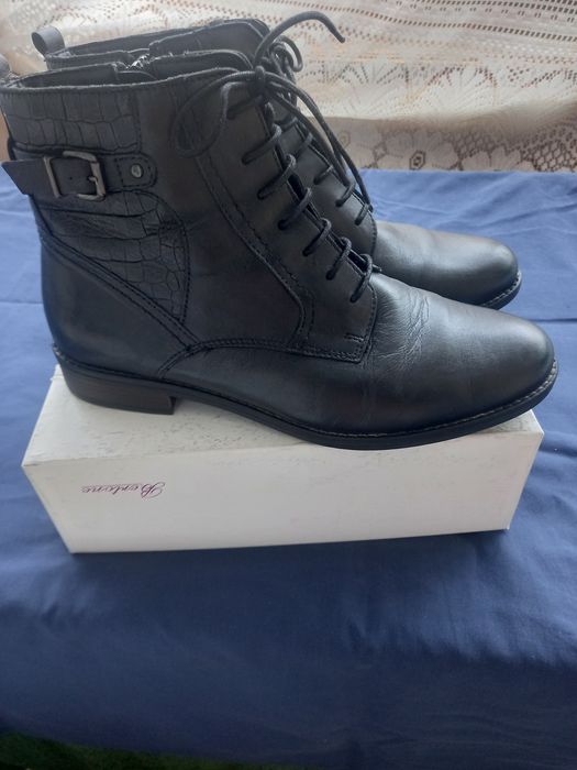 Черевики жіночі із натуральної шкіри р.41