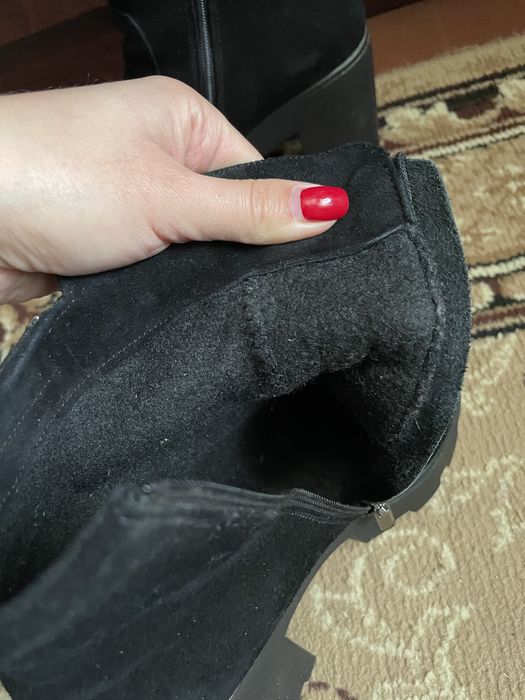 Осень-весна ботинки, ботильены на байке