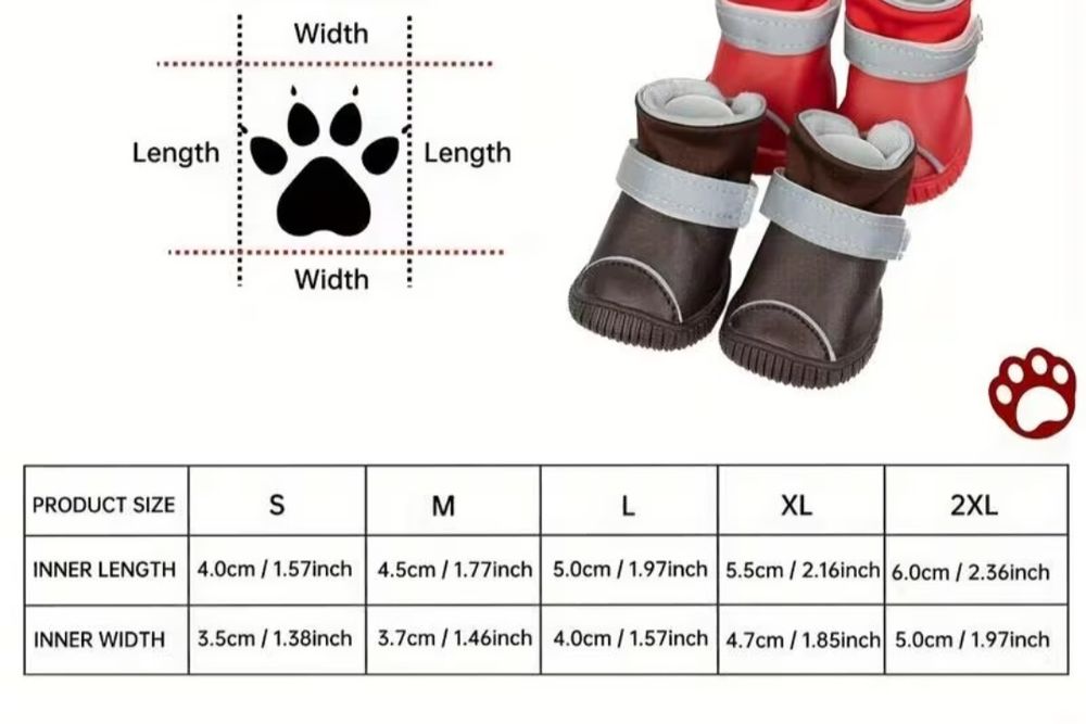 Обувь для собаки размер М