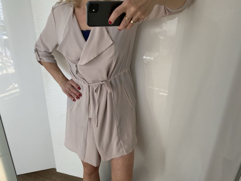 Nowa sukienka pudrowy  bez primark s 36