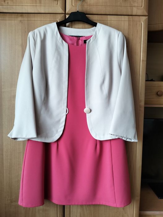 Żakiet jasny beż r. M/38   jak nowy