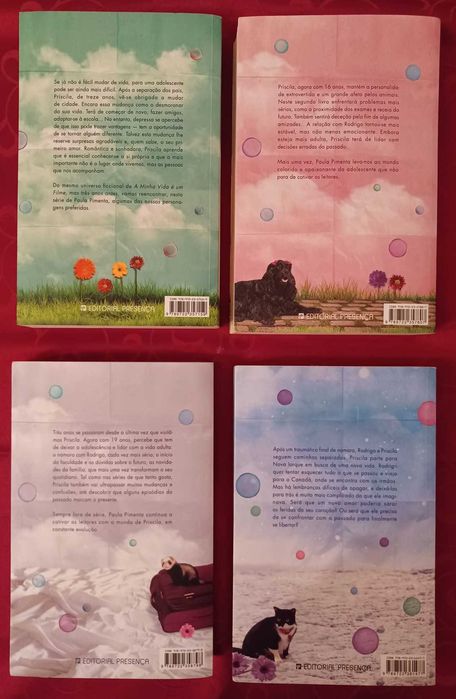 A Minha Vida Fora de Série de Paula Pimenta - série de 4 livros