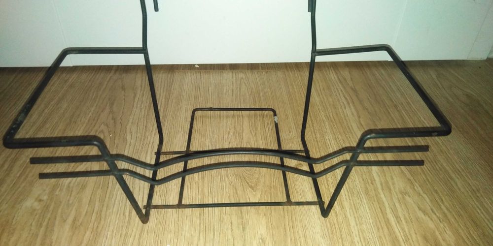Kwietnik metalowy balkonowy 6sztuk