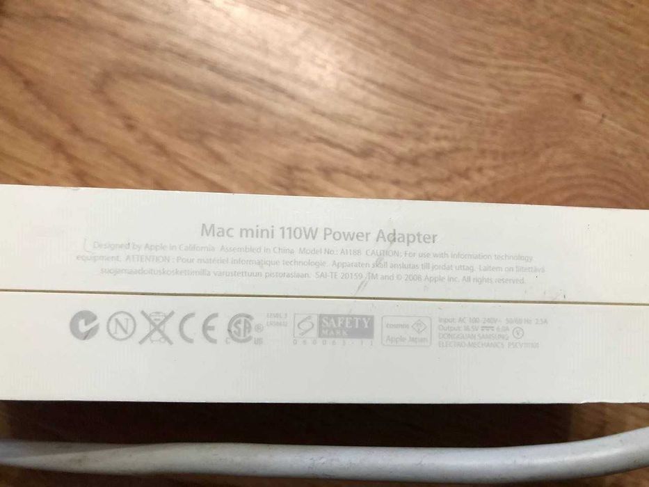 Блок живлення Apple Mac Mini 110w A1188