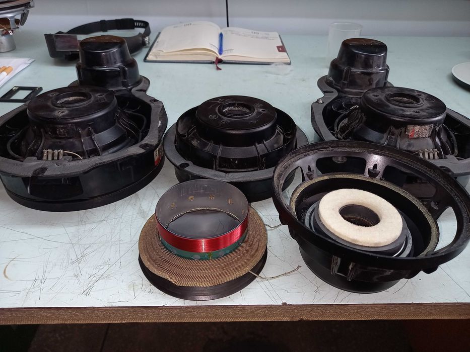 Ремонт динамиков dynaudio bose harman kardon mark levinson jbl fender