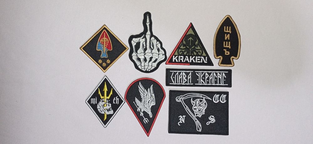 Продам колекцію патчів Шевронів