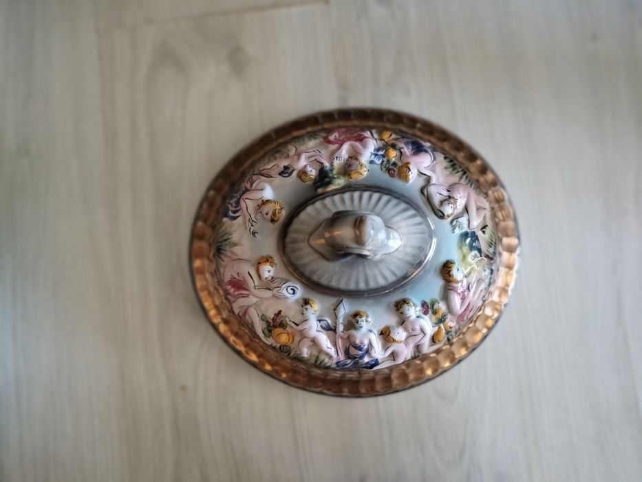 Conjunto vintage Raúl da Bernarda – Ânfora e terrina monumental R.B. Alcobaça
