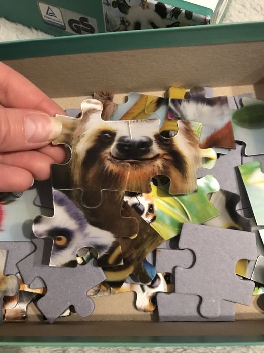 Puzzle 48 elementow Panda 3D