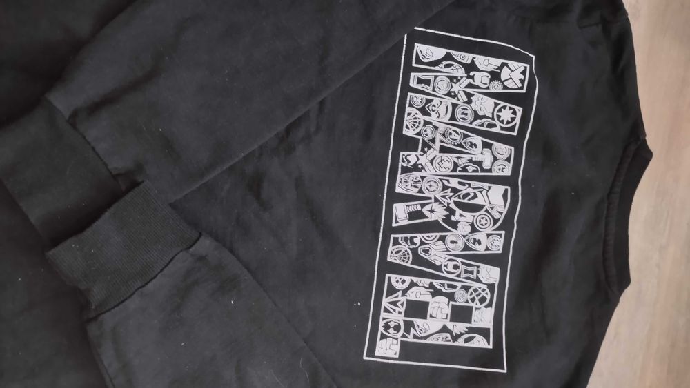 Czarna bluza męska Marvel Disney